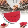 Adorable 14.5cm Children's Pu Stress Relief Toy Realistic Fruit Watermelon Slice