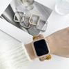 Металлический бампер с бриллиантами, защитный чехол для Apple Watch, 40 мм, 44 мм, рамка для iWatch 4, 5, 6 SE, 7, 8, 9, 41 мм, 45 мм, чехол для часов