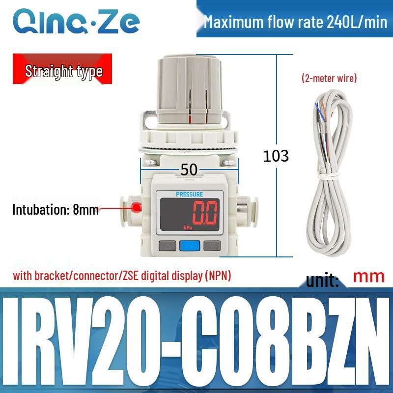 IRV Vacuum C06: Negative Pressure C08 Valve, LC10 Regulating Valve, 20 Limit Valve, BG Pressure Stabilizer