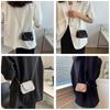 Stylish Vintage Mini Bag With Chain Strap Chic Pu Leather Crossbody Bag For Women