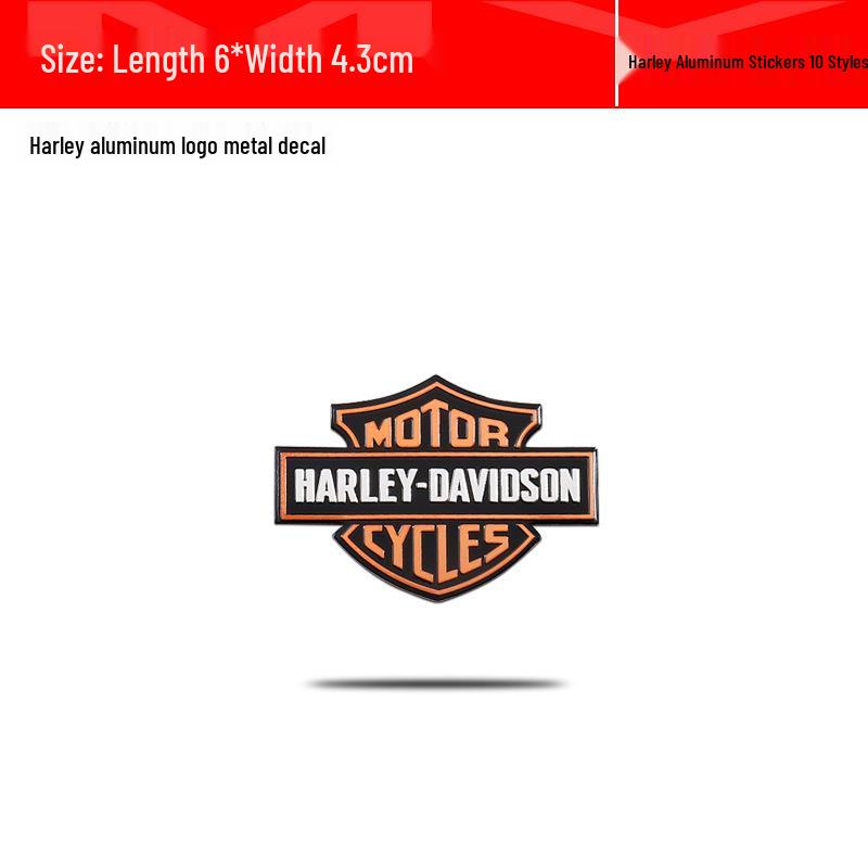 Металлические эмблемы и наклейки с дизайном черепа для мотоциклов Harley-Davidson и автомобилей: Алюминиевые эмблемы и наклейки для тюнинга.