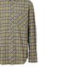 Burberry Рубашки Мужские Зеленая Рубашка с Острым Воротником Средней Посадки 80175631