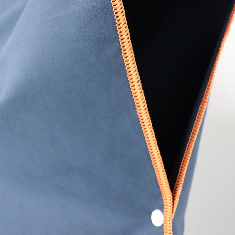 Пляжный халат из микрофибры быстросохнущий - Однотонный, Абсорбирующее пончо для переодевания