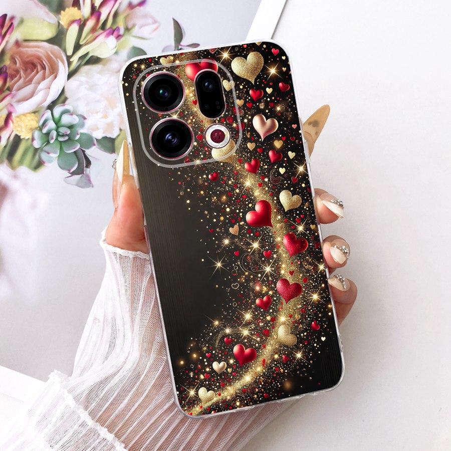 Чехол для OPPO Find X9 Pro 5G Силиконовый Чехол Животное Кот ТПУ Мягкая Задняя Крышка Для OPPO Find X9 Чехлы FindX9 CPH2797 PLJ110 ТПУ Чехол