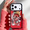 Чехол для телефона в японском стиле с драконом для iPhone 17 16 15 14 13 Pro Max Задняя крышка для 12 11 Pro Coque