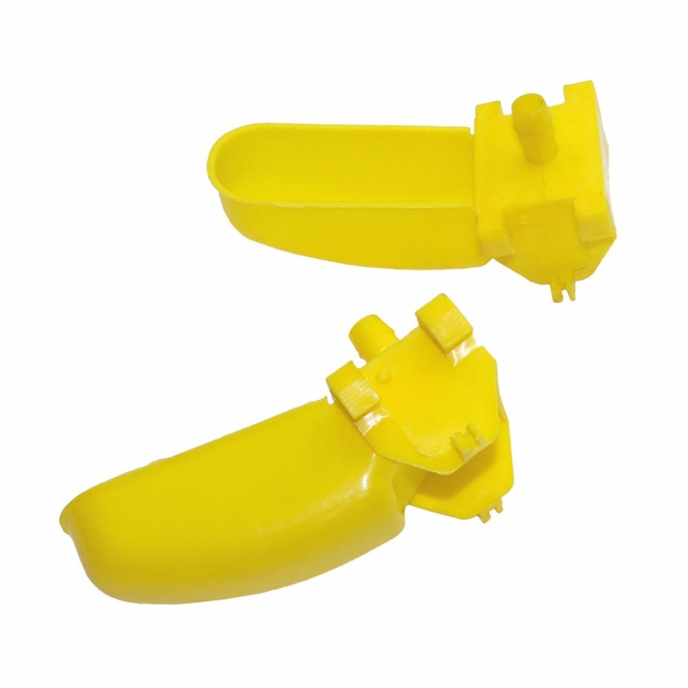 50 Sets Birds Automatic Waterer Cups 9.5mm Connection Tee For Chick Quail Pigeon All Kinds Of Birds Drinking Water