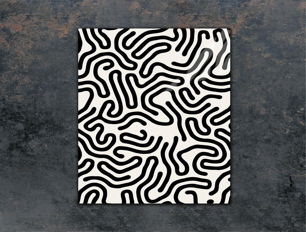 GLASS CUTTING BOARD 45x52 Pattern