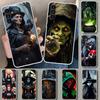 Чехол для телефона на Хэллоуин, Лунная Ведьма, Ужасы, для Samsung Galaxy A17 A16 A26 A36 A56 A57 A37 A15 A25 A35 A55 A14 A24 A34 A54 A13