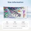 Dinosaur Theme Beach Towel Personalized Custom Name & Text Soft Quick Dry Beach Towel for Swimming Travel