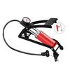 Bike Floor Foot Pump with Gauge Portable High Pressure Air Pump for Cars Bicycle Sports Balls