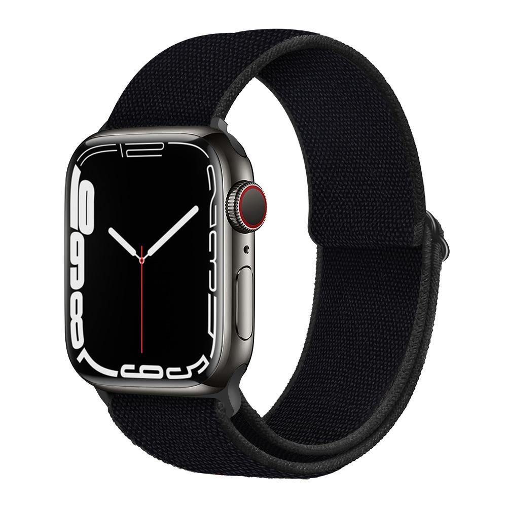 Нейлоновый ремешок-петля для Apple Watch Band 44 мм, 40 мм, 45 мм, 49 мм, 41 мм, 42 мм, 38 мм, 44, 45 мм, браслет iWatch Series Ultra 8, 7, 6, 5, 4 SE Band