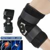 1Pcs Adjustable Hinged Knee Patella Support Brace Sleeve Wrap Cap Stabilizer Sports Running Gym Wrap