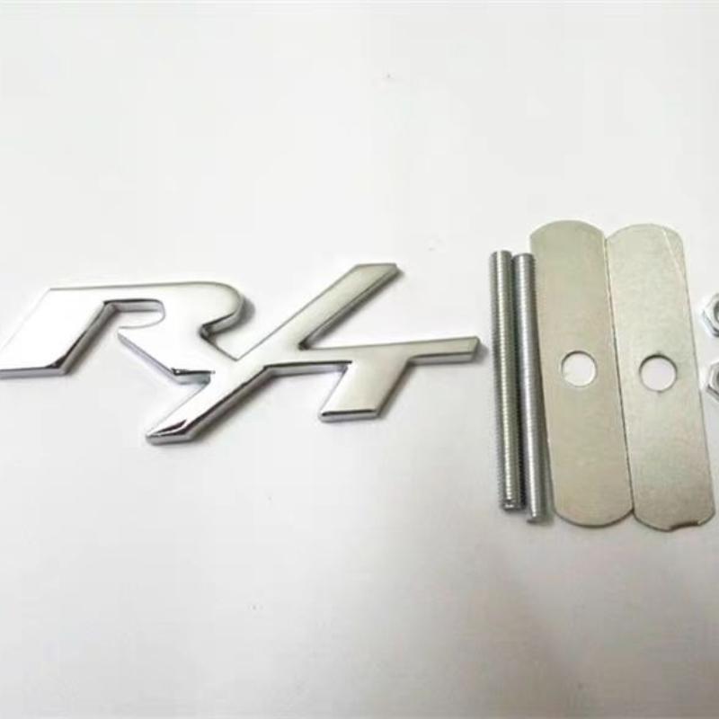Personalized Creative 3D R/T Emblem Modification R/T Grille Sticker R/T Metal Decorative Sticker
