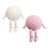 3D Printed Articulated Earth Figurine, Flexible Poseable Earth Buddy Statue, Cute Fidget Ornament, Matte Smooth Decor for Home Office Desk Car,