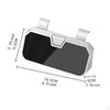 Sunglasses Holder for Car Visor Box Eyeglasses Storage Organizer Auto Glasses Case