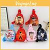Zha Ne 2 Cartoon Kids Small Crossbody Bag Durable Polyester Everyday Activities
