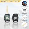 Key Fob Replacement for 2003-2007 Honda Accord Car Keyless Entry Remote Control,OUCG8D-380H-A 35111-SHJ-305,4 Buttons, 2Pcs