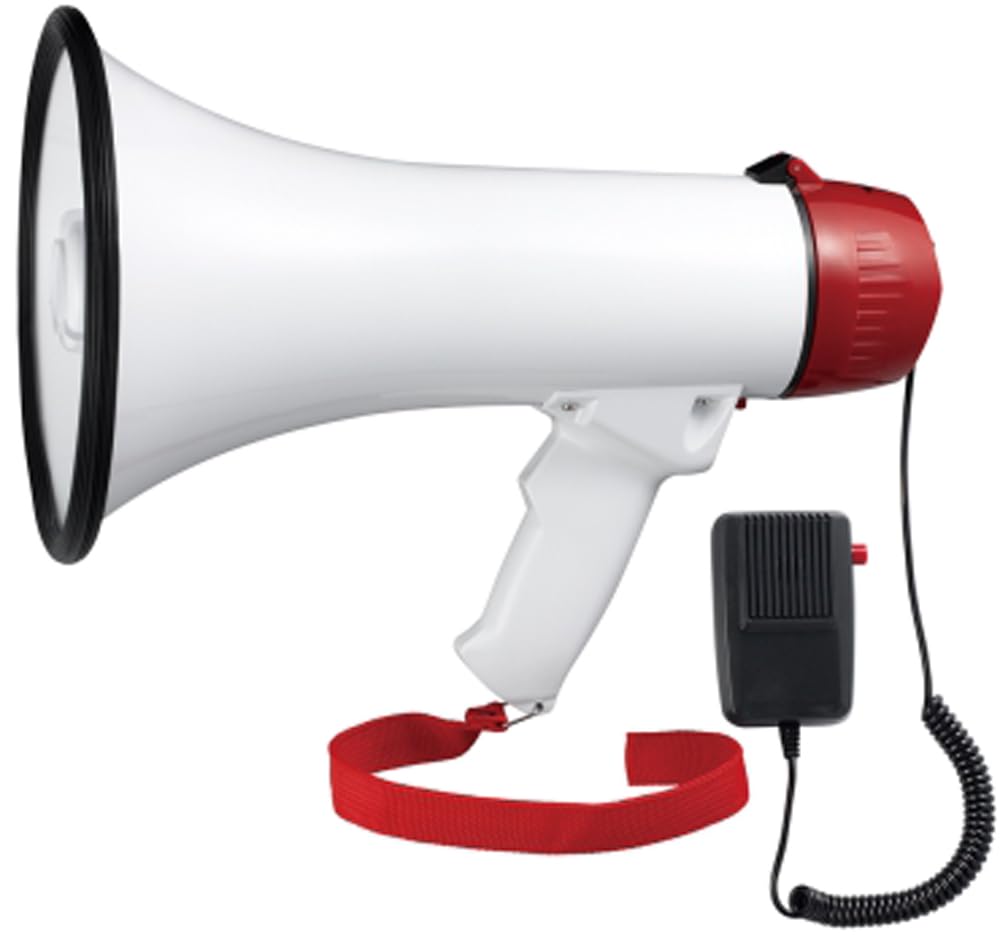 Ручной мегафон Yazawa Corporation Y01HM10WH, Складной, 10 Вт,