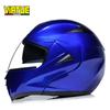 VIRTUE Motorsport Electric Non Motorcycle Helmet Men's Half Helmet Double Lens Full Helmet Running Helmet Carbon Fiber Pattern Road