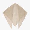 Mellotory 100% Cashmere Crochet Shawl Muffler (beige)