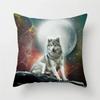 Wild Wolf Pillowcase Office Living Room Car Ornaments Home Pillowcase