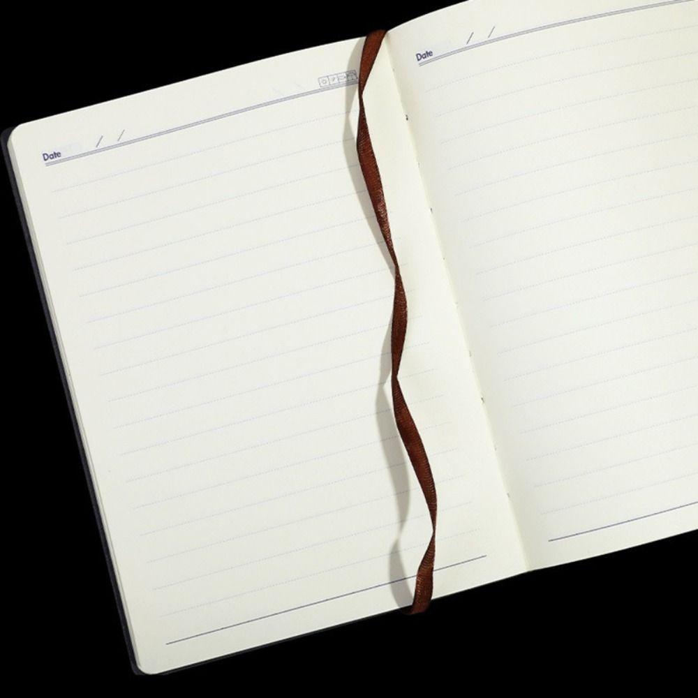 120Pages Note Pad Soft Leather Hand Account Book High Quality Diary Book  School Office