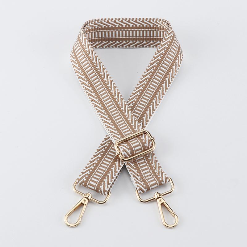 Широкий сменный ремень для сумки в этническом стиле - на одно плечо или через плечо