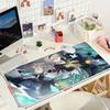 Игра Светлячок коврик для мыши Honkai Star Rail Большой XXL клавиатура коврик для мыши Компьютерная клавиатура Набивка Аниме Игровые аксессуары Настольный коврик