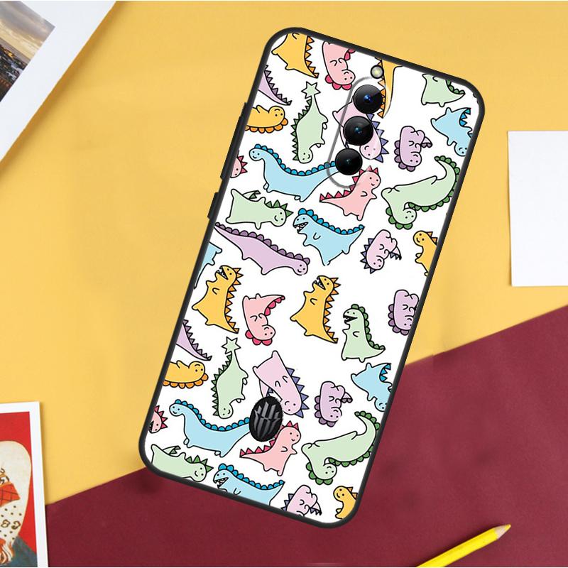Забавный чехол с рисунком динозавра Dino Case для ZTE Nubia Red Magic 10 Air 5G 6R 6 7 6S 7S Pro 8S 9S 10S 8 9 10 11 Pro Plus