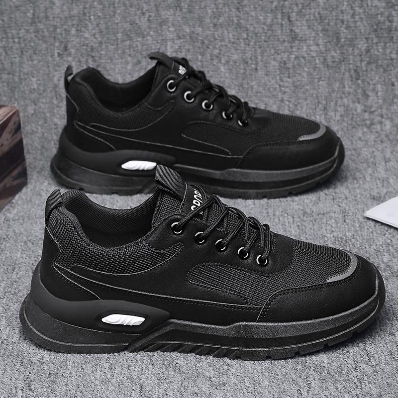 Модные мужские повседневные кроссовки весна новые дышащие спортивные беговые туфли мужская мода противоскользящие износостойкие кроссовки уличная обувь