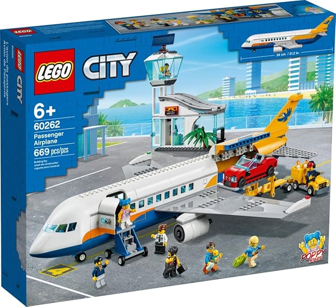 LEGO 60262 Город Аэропорт Пассажирский самолет