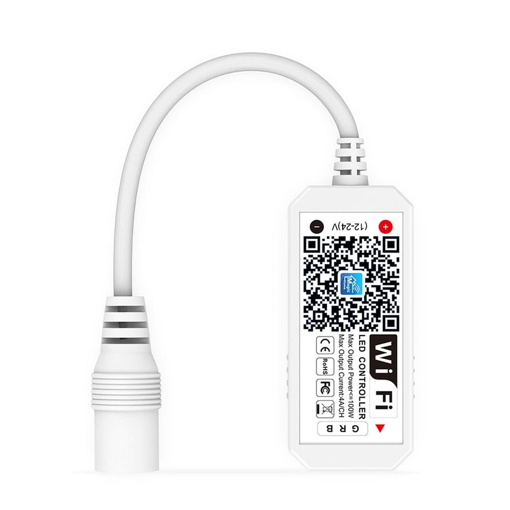 Мини RGB Wifi Умный Контроллер Диммер DC12 24V Выход 3 Канала Работает для Android   IOS Мобильного Телефона Бесплатное Приложение16