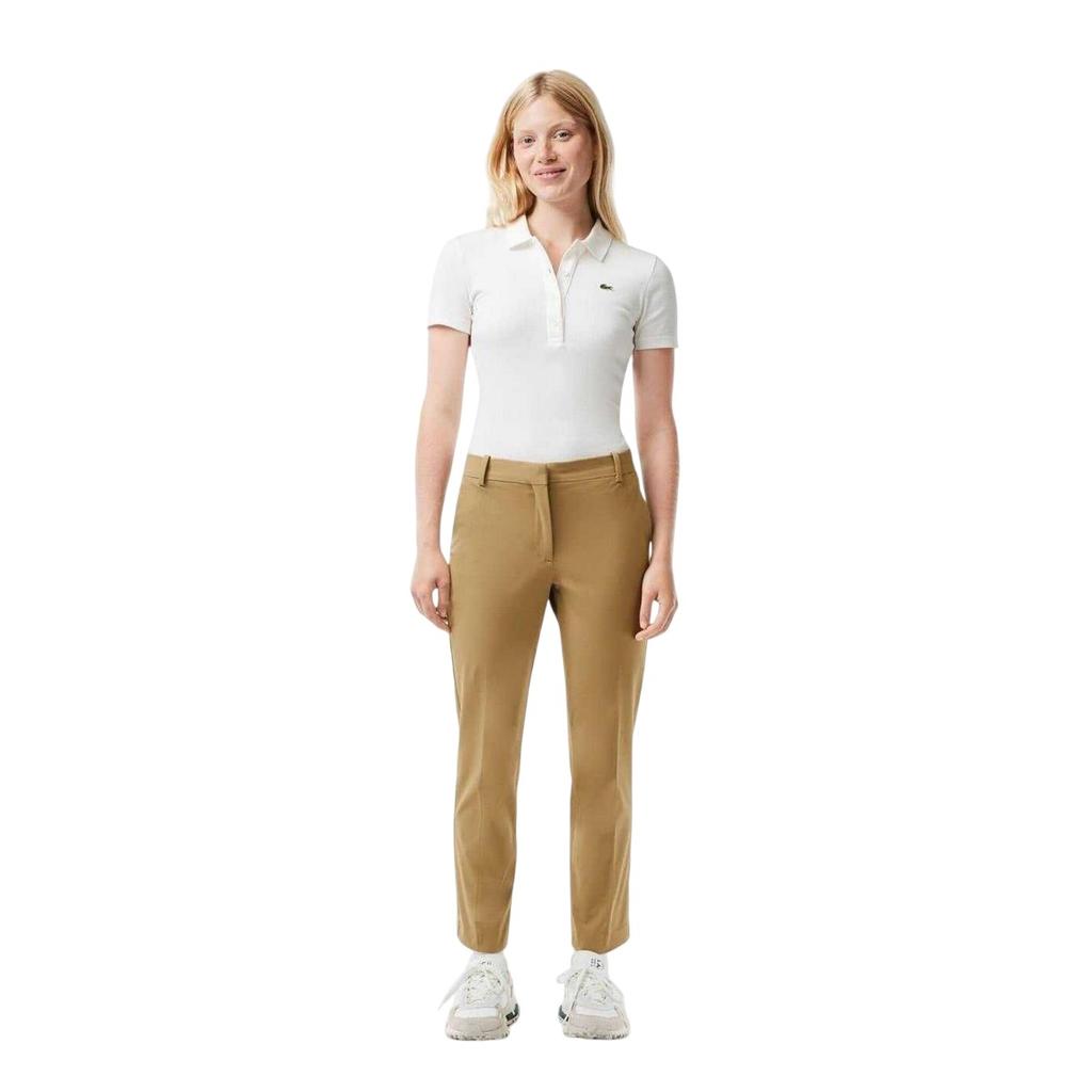 Lacoste Womens/Ladies Cotton Blend Regular Chinos