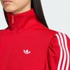 adidas Оригиналы Fb Fw25 Поднятый рукав Удобная Мягкая Кожаная Высокий воротник Полосатая Куртка Женские Куртки KS1363