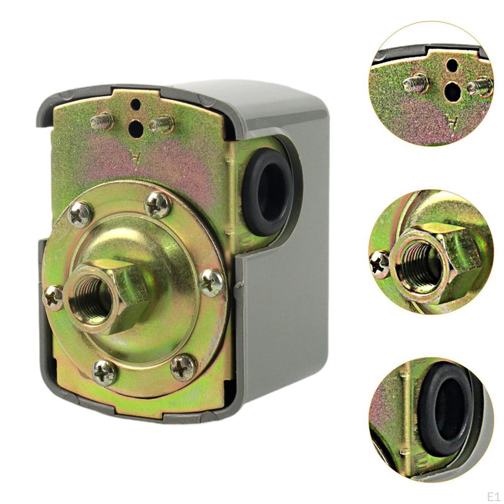 Реле давления воды Электрический Автоматический Контроль Сверхмощный Погружной Бытовой Поршневой 20PSI-100PSI