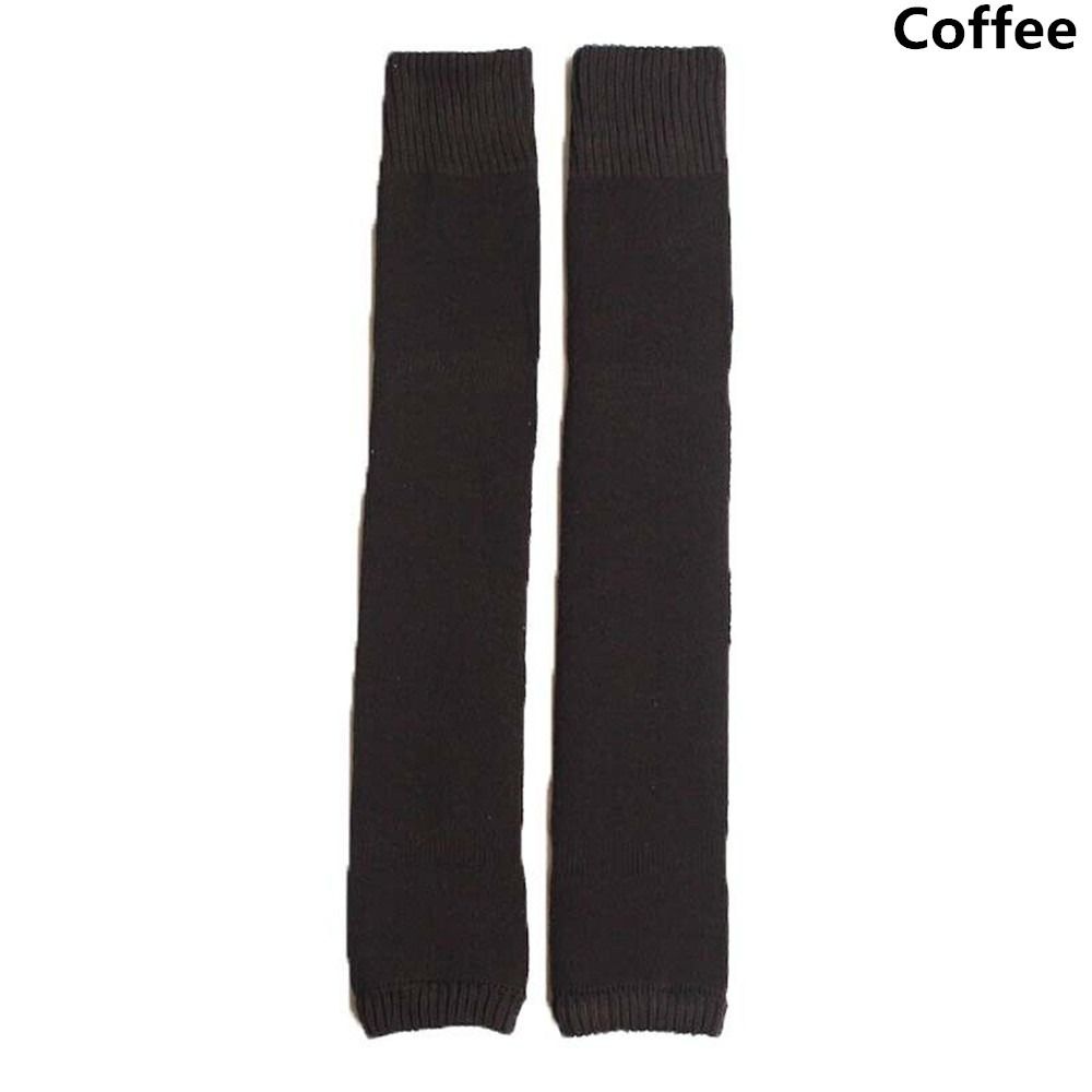 Soft Thick Warm Knitted Ankle Warmer Leg Warmers Long Boot Socks Foot Covers