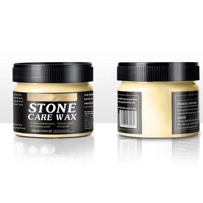 100г Воск для полировки камня Уход за камнем Керамическая паста Глазурование каменного пола Уход Воск для плитки Для гранита Мрамора Мыльного камня Кварца