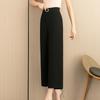Mid-Aged Women's Summer High-Waist Wide-Leg Pants