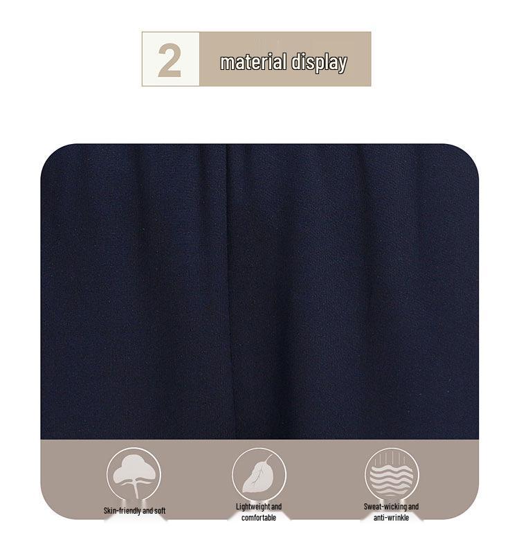 Модный спортивный костюм Весна-Осень 2024: Стильный повседневный костюм-двойка для мам среднего возраста