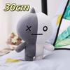 Cartoon BTS Dolls BT21 Bangtan Boys Plush Toys Korea Stars TATA Peluche VAN COOKY RJ CHIMMY Plushies Birthday Gift Girl Child