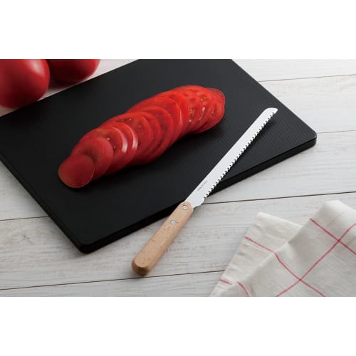 Sato Metal Industries SALUS Black Cutting Board, Medium, Polypropylene, Antibacterial