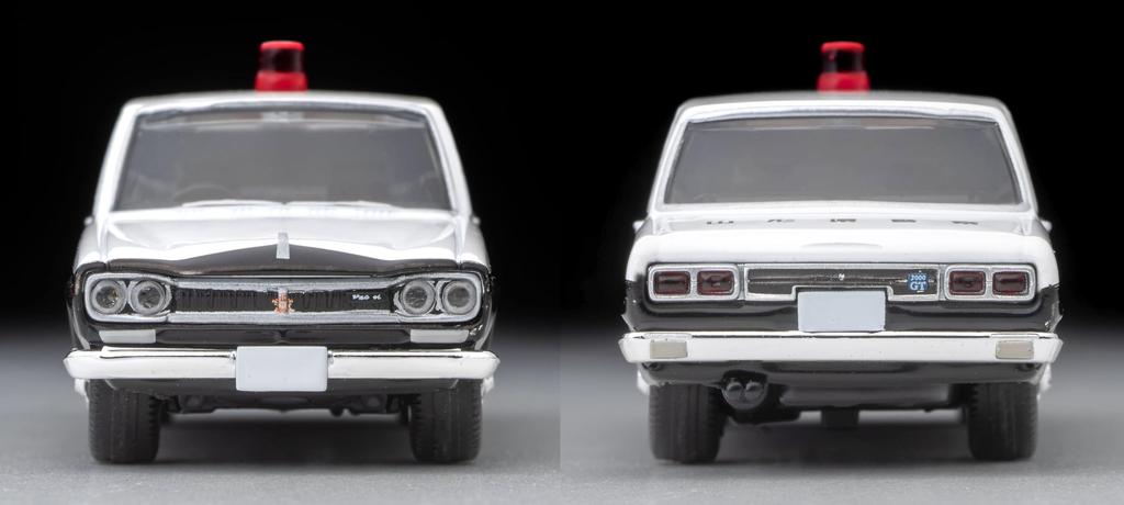 TOMYTEC Tomica Limited Vintage LV-214a Nissan Skyline 2000 GT Patrol Car (Yamagata Prefectural Police) 1971 Model, Completed Model, 332886