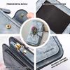 Cool Spider Printed Long Wallet Fashion Multi Card Slot Zipper Purse Casual Portable Daily Use Forever Wallet for Women Men