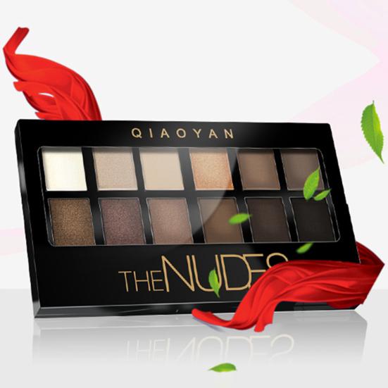 9,6 г макияж тени для век многоцветные безопасные высокопигментированные тонкие вспышки водостойкие косметические аксессуары нежные 12-цветные тени для век палетка для новичков