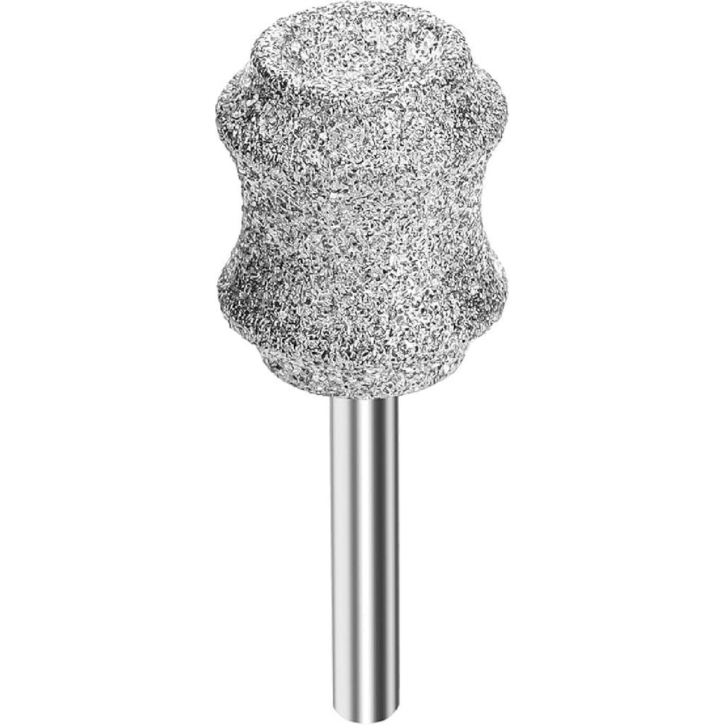 for Dremel Dog Nail Grinder - Diamond Bits Attachment for Dog Nail - 1/8'' Painless Nail Grinder Bits Won't Pull Hair or Get Hot for Large Medium