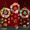 Cartoon Kids DIY Christmas Wreath Craft Kit