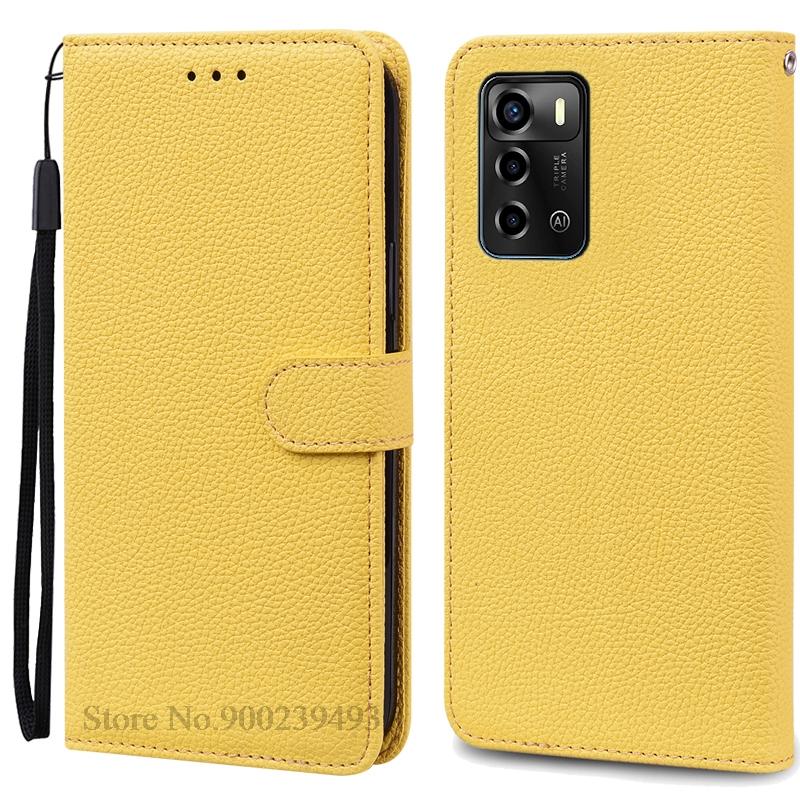 Для ZTE Blade V40 Vita Чехол Мягкая силиконовая задняя крышка Для ZTE Blade V40 Vita Чехол Кожаный кошелек откидная крышка Fundas