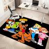 1pc Scooby Doo Print Area Rug - Soft, Washable Non-Slip Indoor Mat, Living Room, Home Office Decorative Rug,Office Decorative