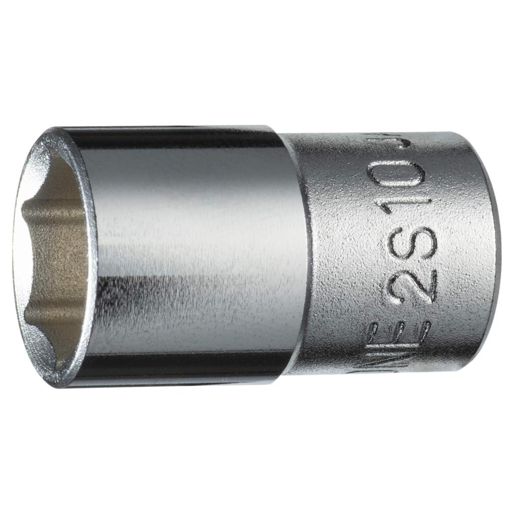 TONE Socket Insertion Angle Width Across Flats 10mm (hexagonal) 2S-10 6.35mm (1/4")