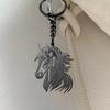Брелок Шарм в виде полой лошадиной головы Брелок Декоративный На удачу Держатель для ключей Рюкзаки Сумки Аксессуары для ключей от машины